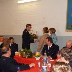 Blumen für die Ehefrauen