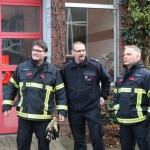 BERF Dubbe und BERFV Loose im Gespräch mit Kameraden der FF Barmbek   (C) BG