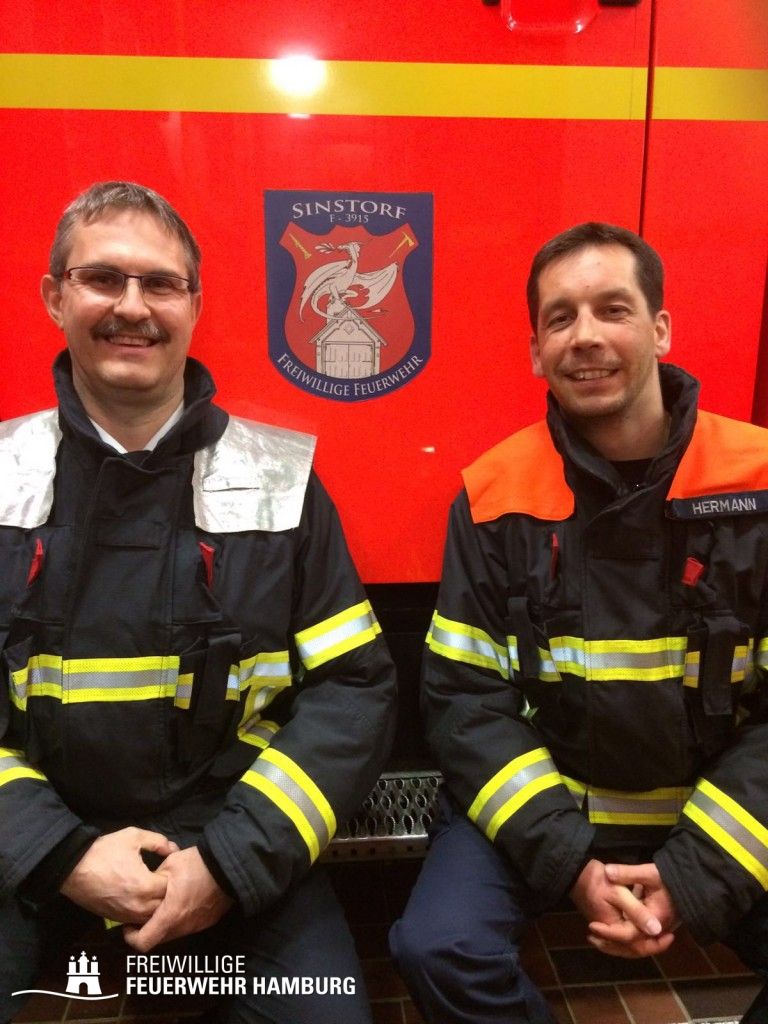 v.l. Thorsten Michels (Bereichsführer) und Swen Herrmann