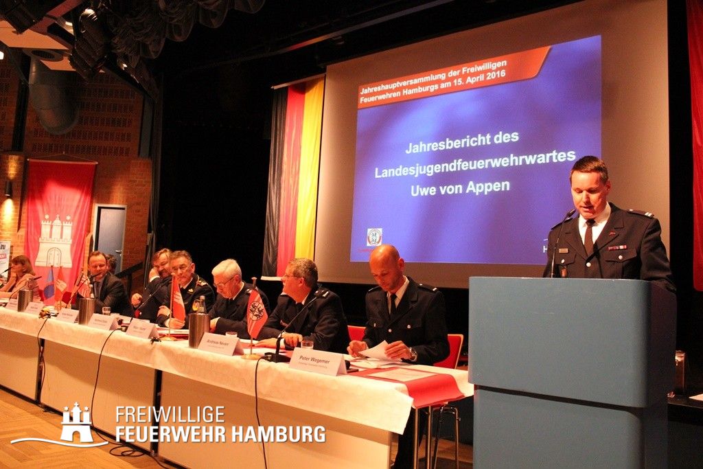 Jahresbericht des Landesjugendfeuerwehrwartes Uwe von Appen