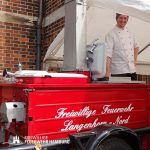 Gottesdienst macht hungrig. Kostenlose Verpflegung wartete auf die Besucher in der Kirche.