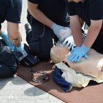 Demonstration einer Wiederbelebung