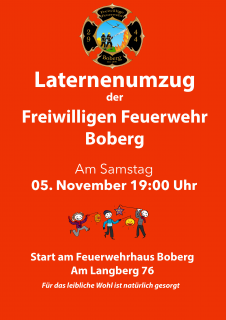 Laternenumzug FF Boberg