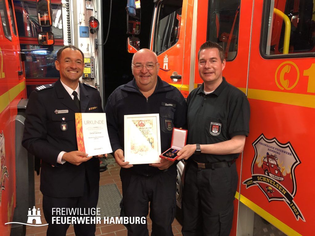 P.Kleffmann, D.Zentner, M.Niederkleine v.l. (© Engel)