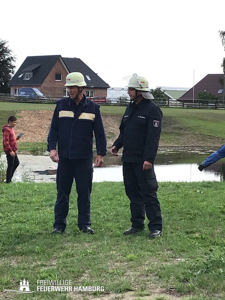 Heinz Harden mit Übungsleiter Wolfgang Neustadt