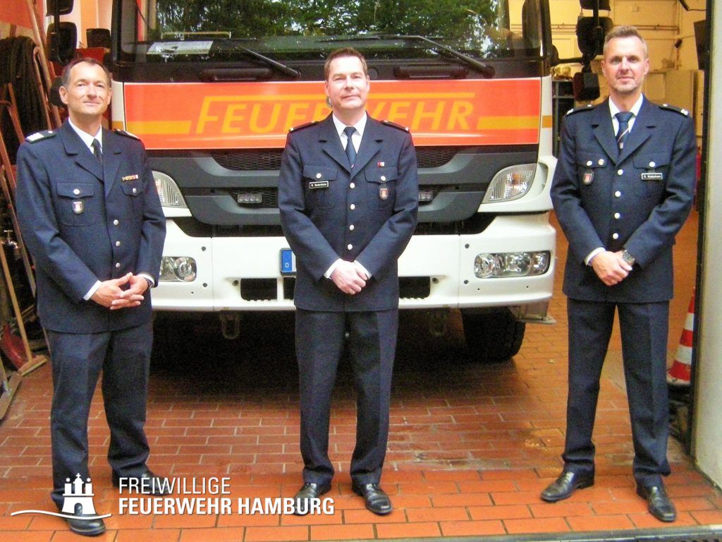 P. Kleffmann, M. Niederkleine und O. Knabjohann (v.l.) (© Fro)