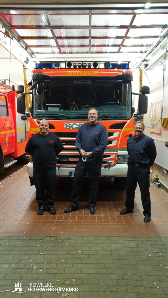 WF Hendrik Schmidt (li.), WF/V Christoph Schmidt (mi), BERF Henning Heidmann